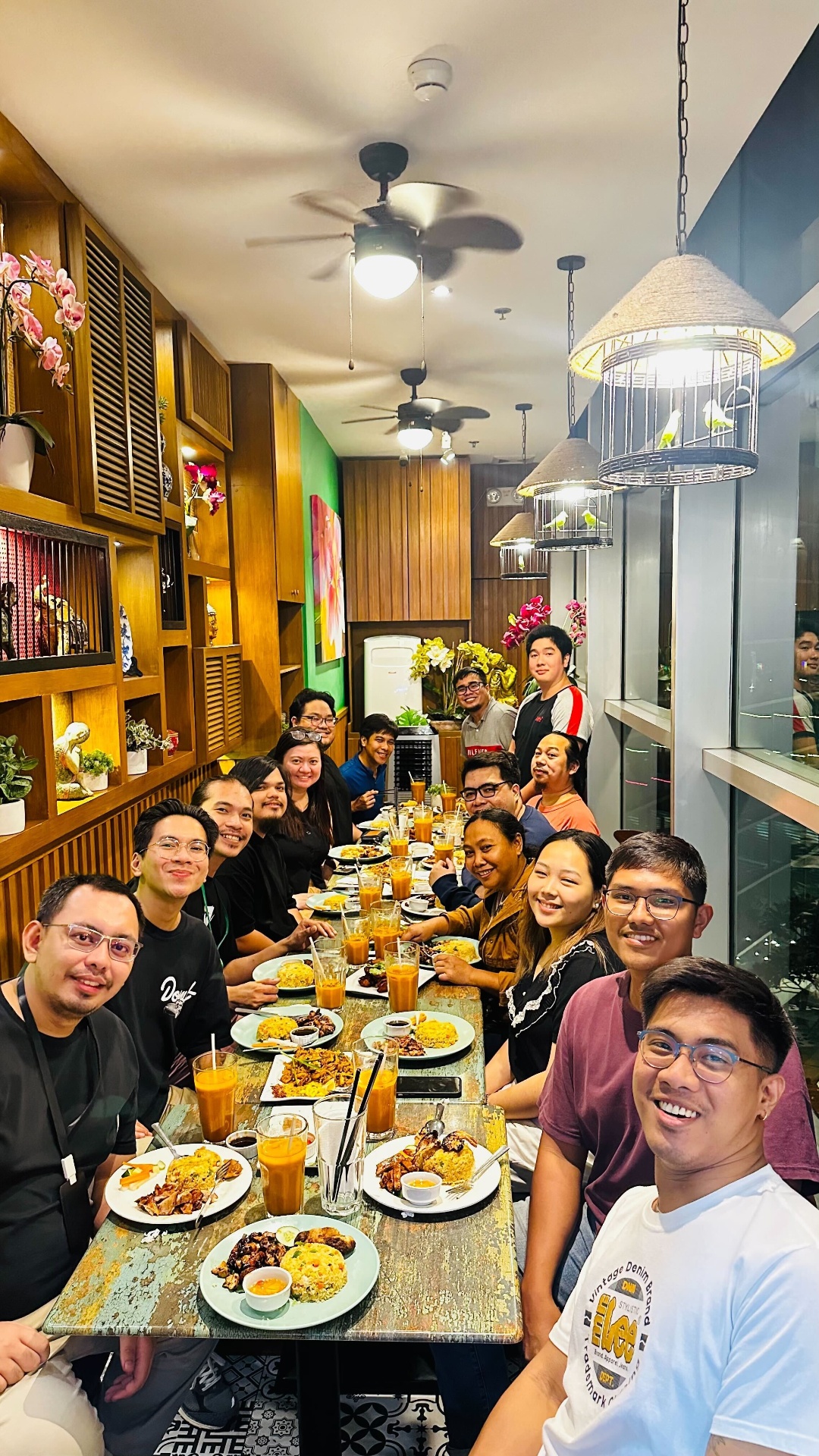 Workia team photo — Team dinner, Manila