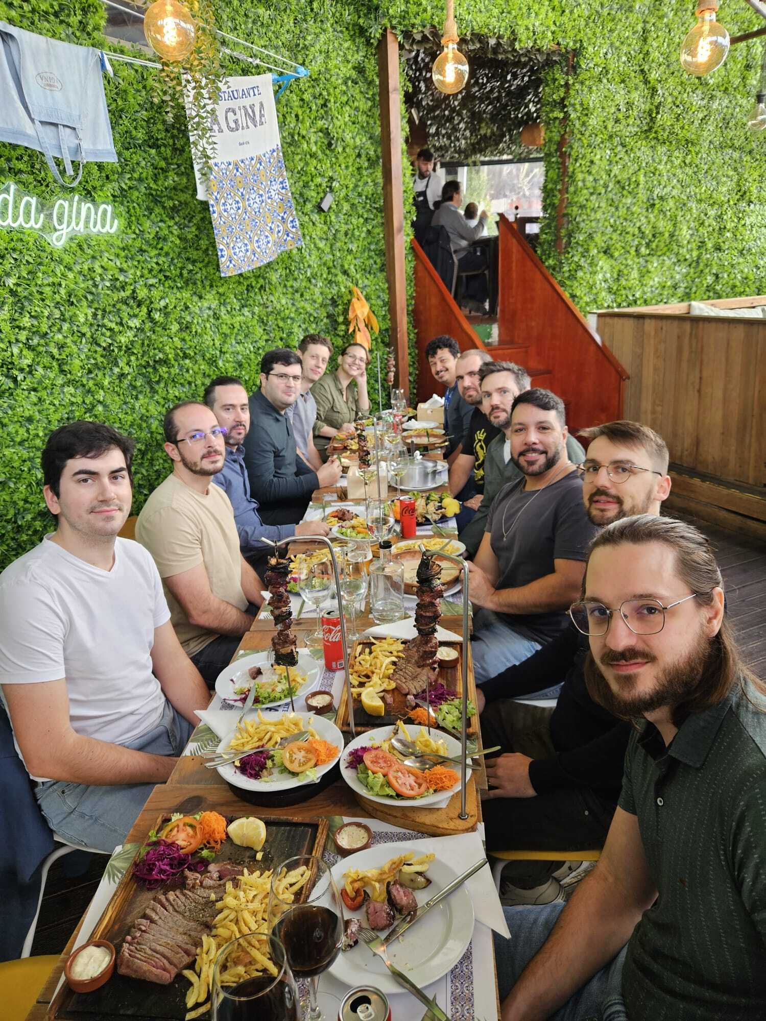 Workia team photo — Long lunches