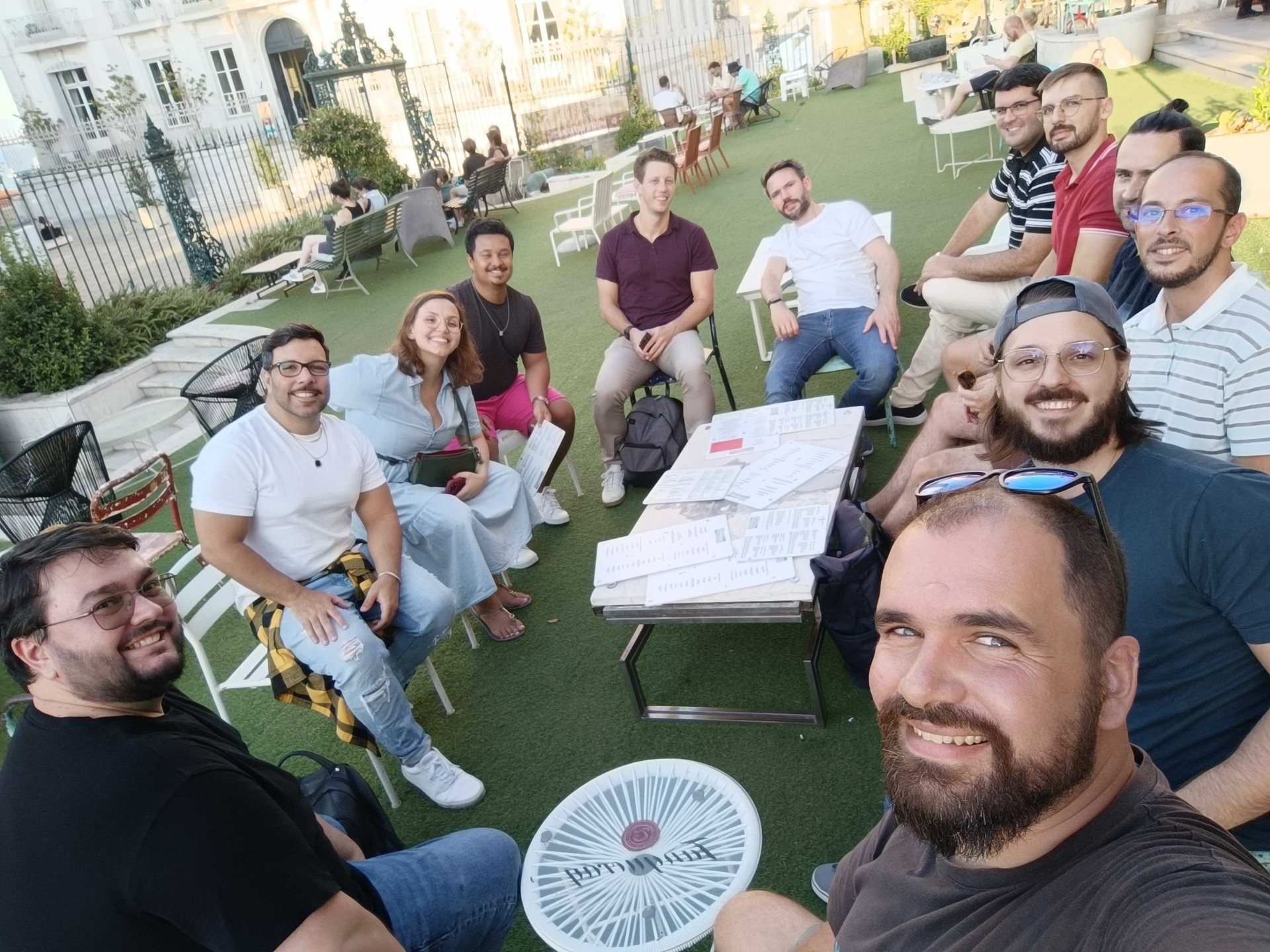 Workia team photo — Summer in the sun