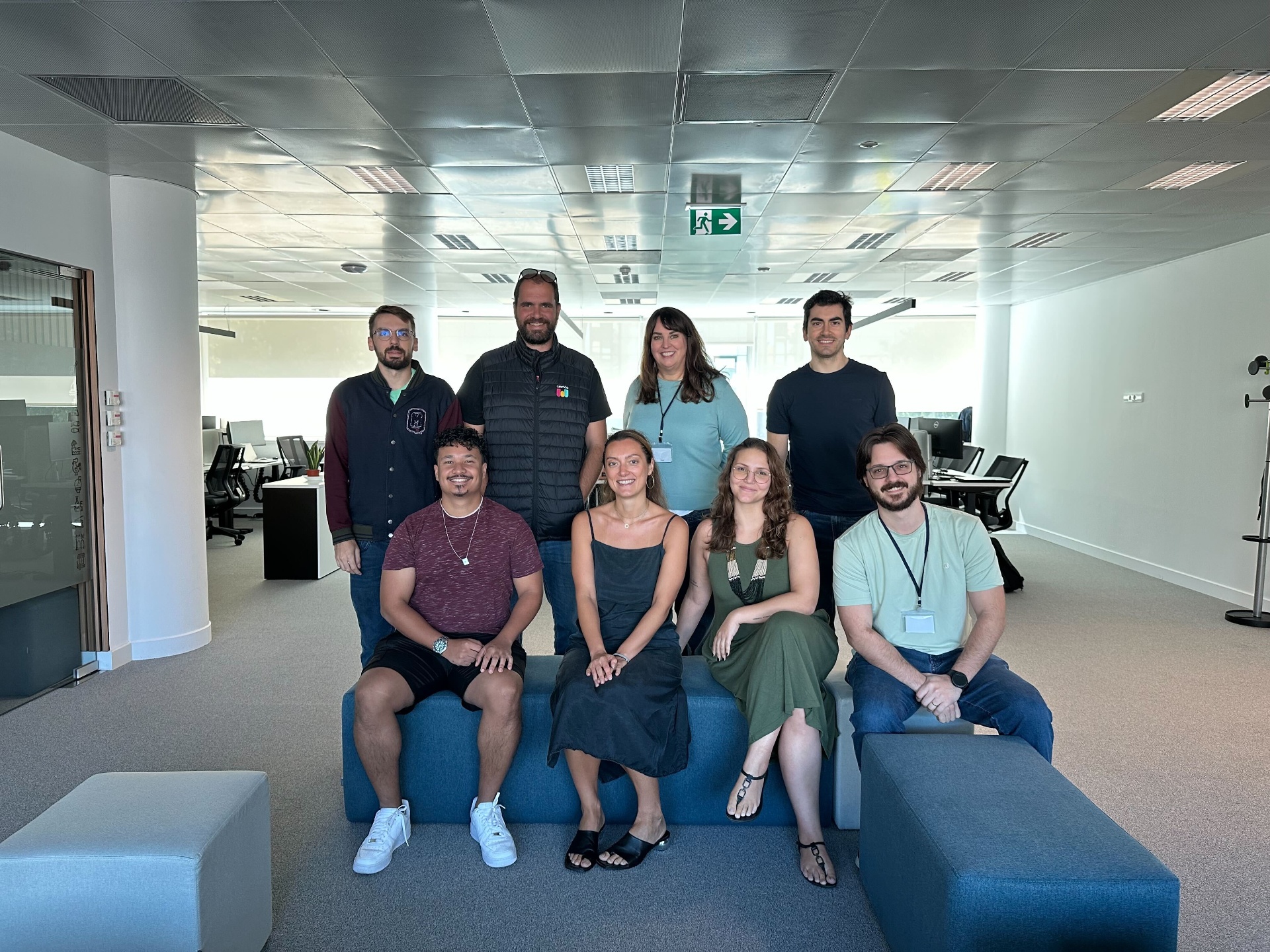 Workia team photo — Lisbon office