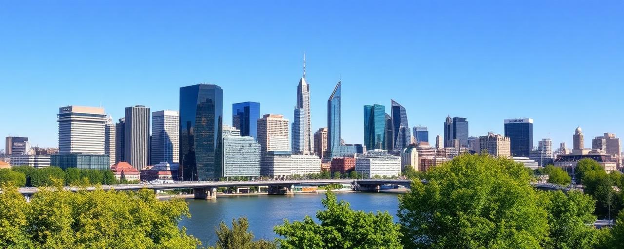 Frankfurt skyline