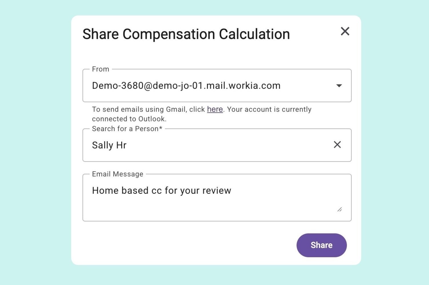 Share compensation calculations